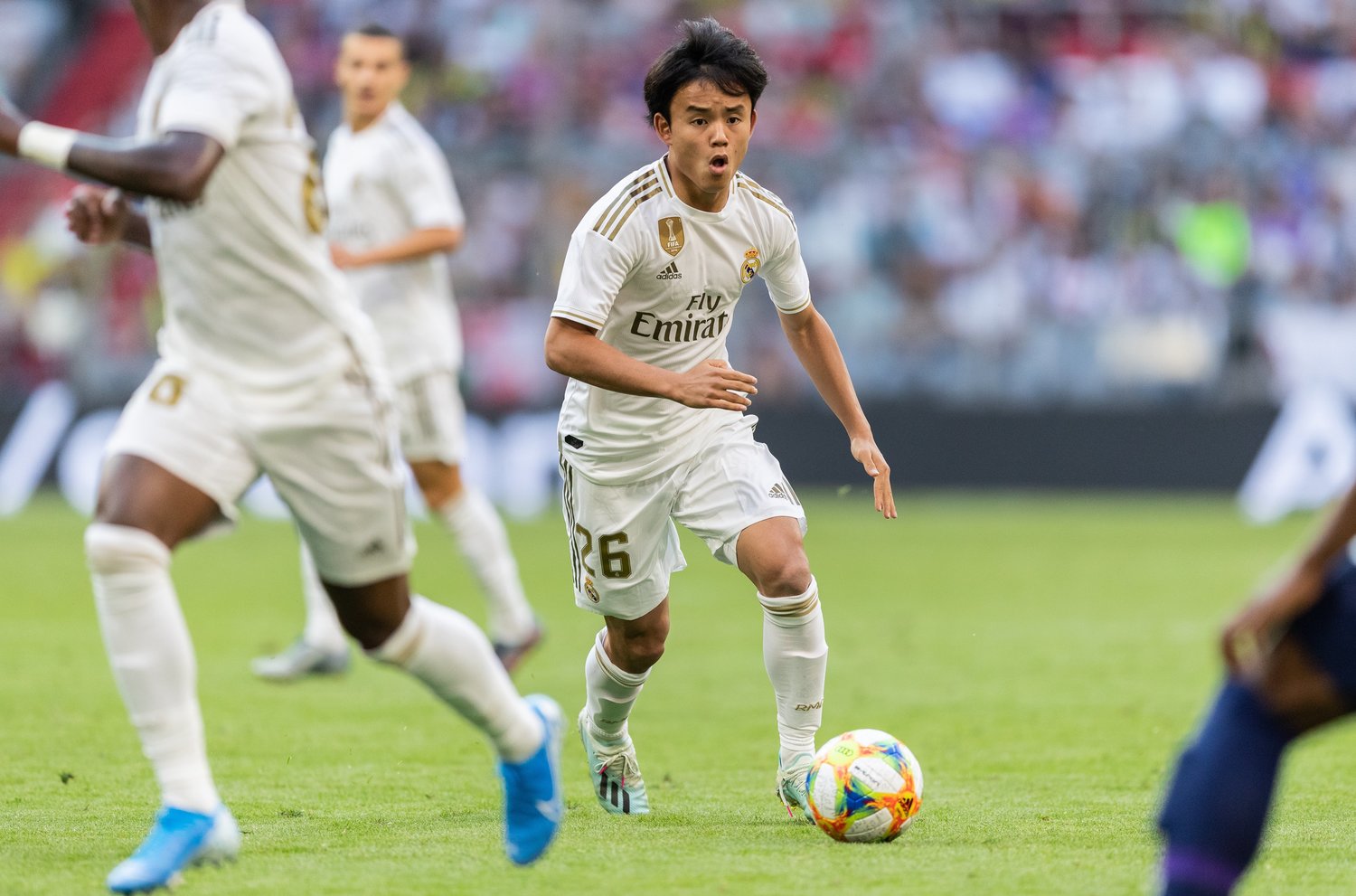 レアル・マドリーの久保　©Getty Images