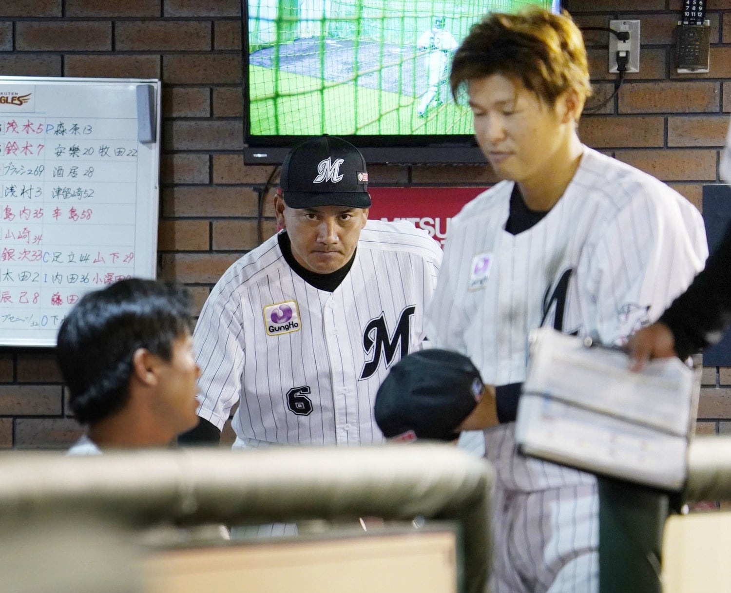 ロッテ井口監督　©︎Kyodo News
