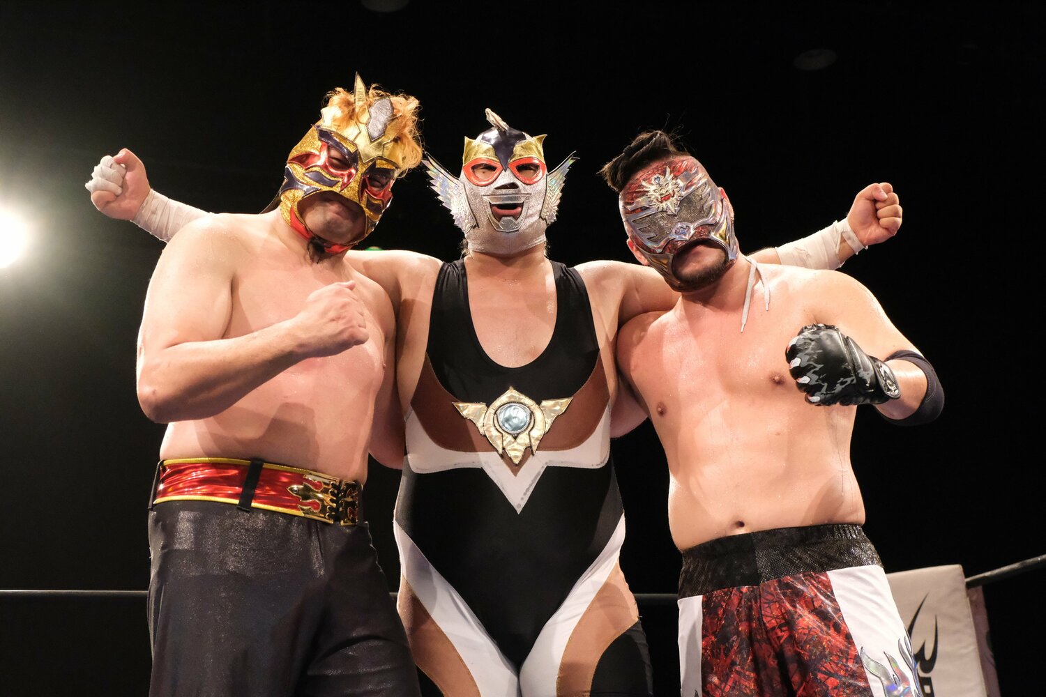 左からGOSAMARU、ウルトラソーキ、首里ジョー