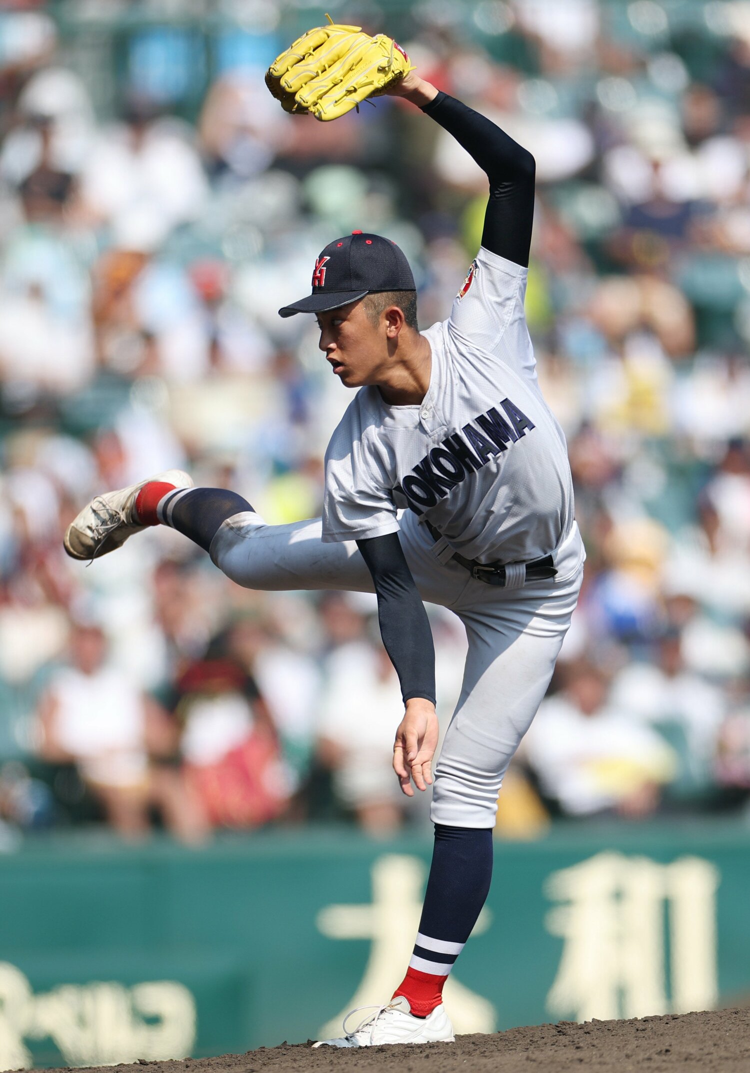 今夏の甲子園では無失点の投球を続ける織田　©JIJI PRESS