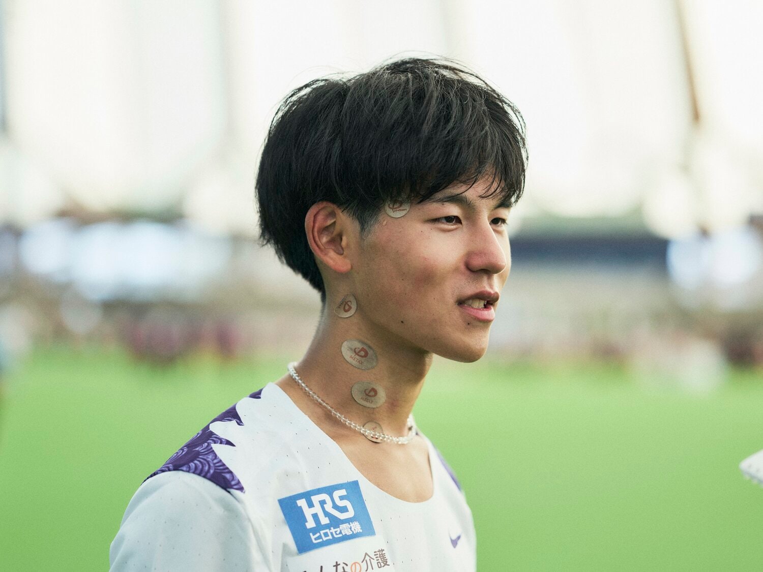 出雲で不調だった2年の桑田に対し、山川ら4年は気遣いを見せていた　©Yuki Suenaga