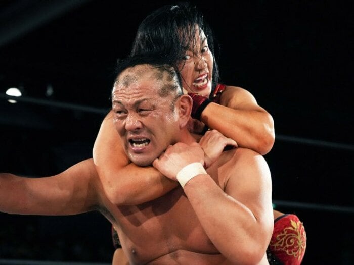 「男とか女とか、関係ねえんだよ」単なる男女マッチを超えて…“里村明衣子と戦いたかった”鈴木みのる56歳の本音「キックもパンチも全部いてえよ…」＜Number Web＞ photograph by Essei Hara