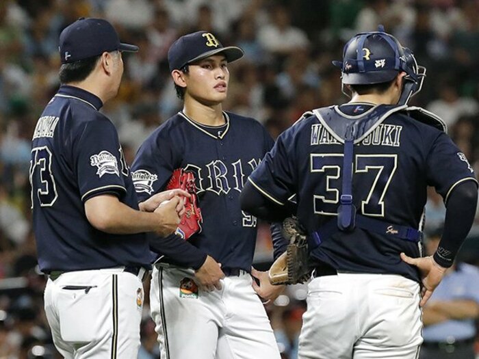 異例の投手転向、プレミア12で自信。オリックス張奕「来季は10勝が目標」。＜Number Web＞ photograph by Kyodo News