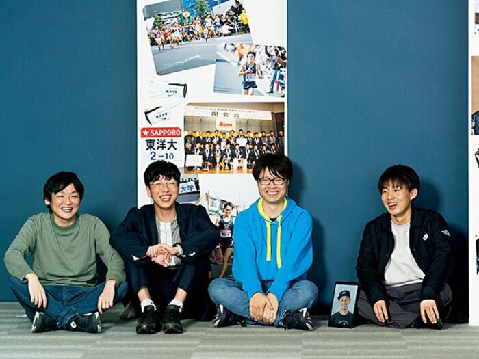 東洋大学・宇野博之×柏原竜二×川上遼平×田中貴章×山本憲二「山の神・柏原竜二と4人の絆」～同級生座談会～＜Number Web＞ photograph by Miki Fukano
