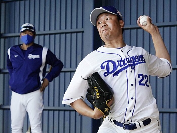 中日・与田監督の頭から「かなり早い段階」で消えていた？　開幕投手はなぜ大野雄大ではないのか＜Number Web＞ photograph by Kyodo News