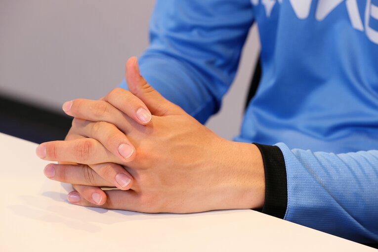 J1初ゴールをあげながら5失点を喫した鳥栖戦について尋ねると……　©Shigeki Yamamoto