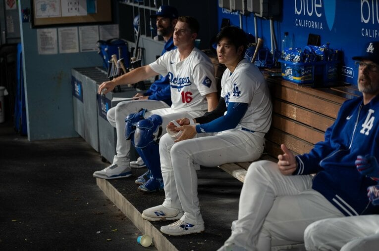 【翔平の英語でコミュニケーション】ドジャースタジアムでの表情　©Nanae Suzuki