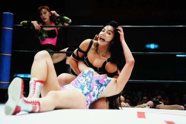 現役時代、アイドルレスラーとして絶大な人気を誇ったキューティー鈴木（写真をクリックするとその他の「現役時代の貴重写真」もご覧になれます）　©AFLO