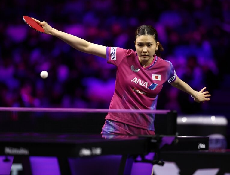 世界ランキング10位、世界で活躍するカットマン・橋本帆乃香【スワイプすると次の写真もご覧になれます】　©JIJI PRESS