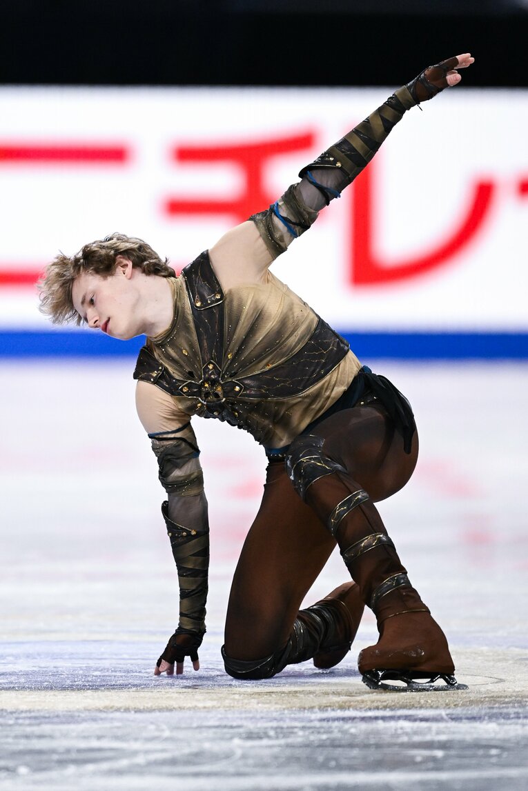 GPファイナルで圧巻の優勝を果たしたイリア・マリニン　©Asami Enomoto