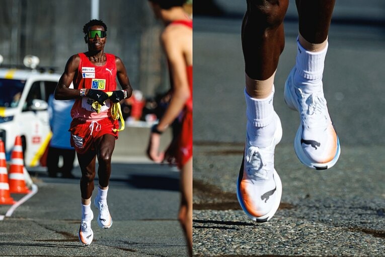 城西大キムタイはプーマ着用で超人的な区間新記録を叩き出した　©Kiichi Matsumoto