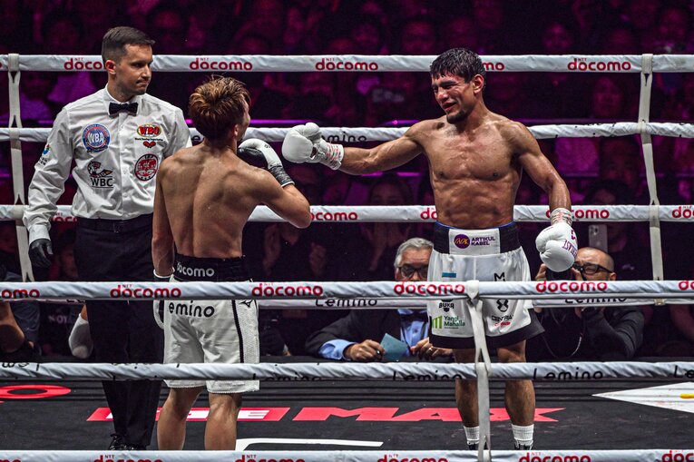 井上尚弥vs.ムロジョン・アフマダリエフ。9月14日、IGアリーナ　©Takuya Sugiyama