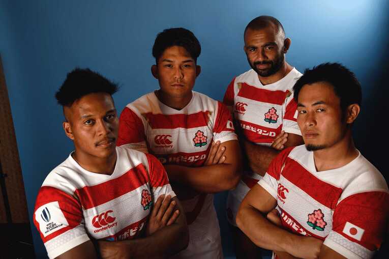 松島幸太朗、姫野和樹、リーチマイケル、福岡堅樹（2019年）©︎Naoya Sanuki