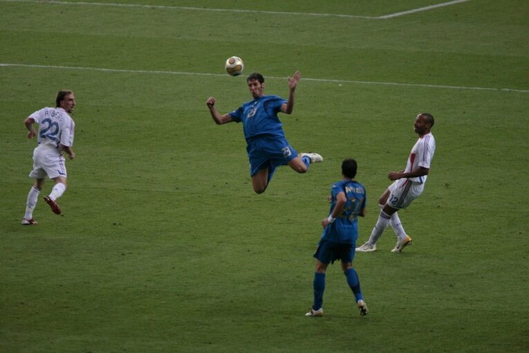 2006年ドイツW杯決勝　©Sports Graphic Number