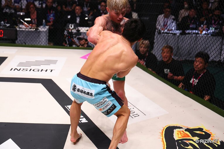 『RIZIN LANDMARK 5』斎藤裕vs平本蓮　©RIZIN FF