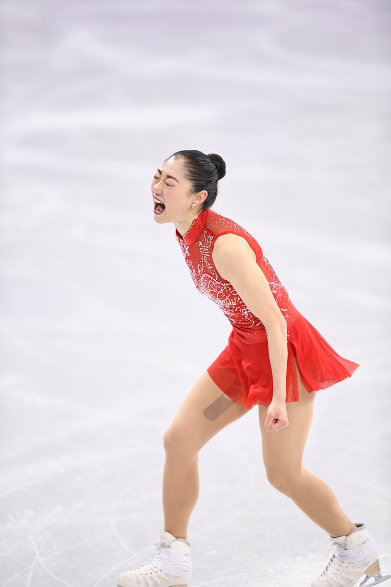 平昌五輪での長洲未来　©JMPA