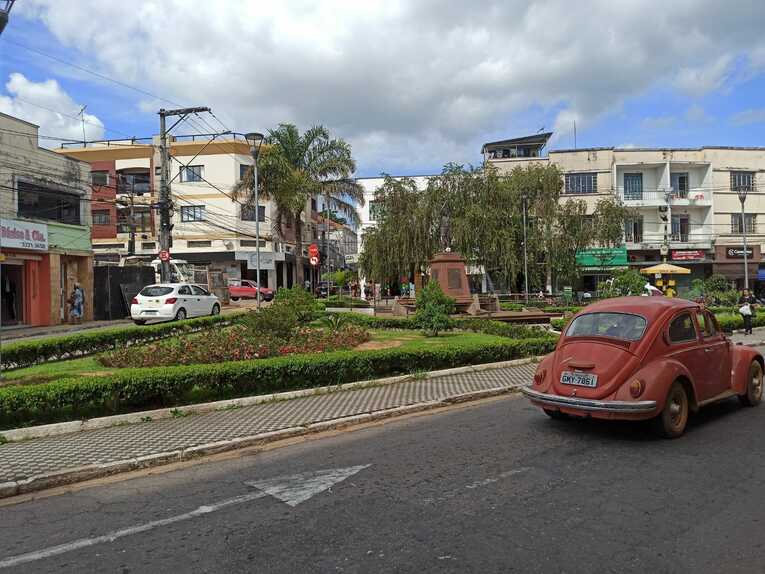 ブラジルではごく普通の田舎町　©Hiroaki Sawada