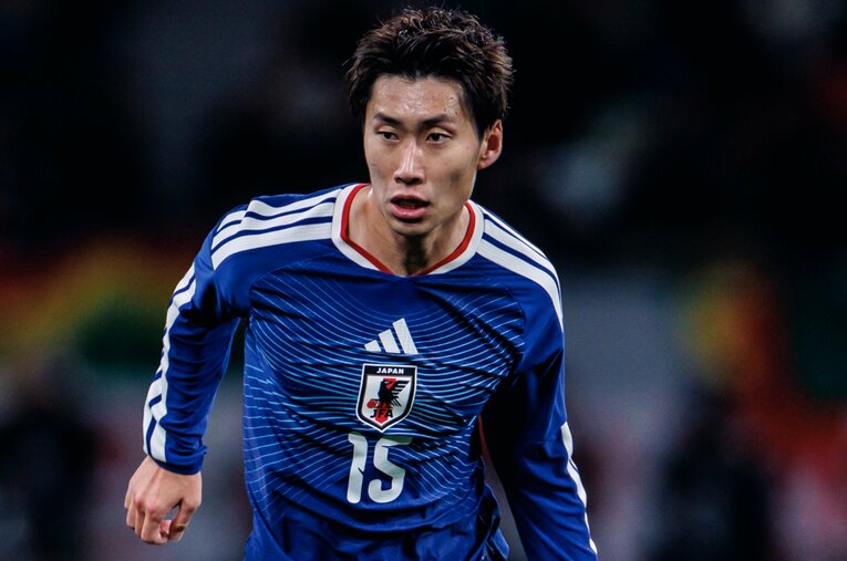 W杯での活躍が期待される鎌田大地。日本が誇るプレーメーカーは、W杯後の去就にも注目が集まる ／ photograph by Kiichi Matsumoto