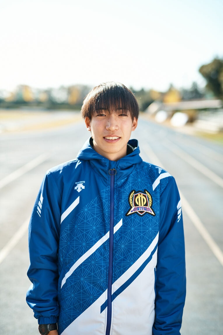 三浦龍司選手（2020年取材当時）　©Ichisei Hiramatsu