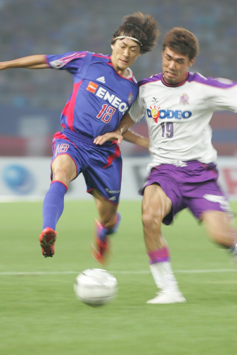 サンフレッチェ広島時代（2006年）©︎Takeo Momozono