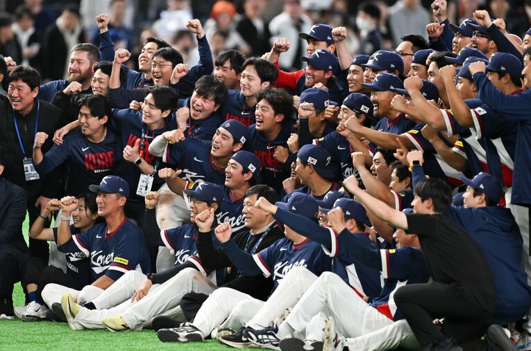 WBC決勝ラウンド進出は、日本との激闘が記憶に残る2009年大会以来。準々決勝はプールDの1位と対戦予定 ／ photograph by Getty Images