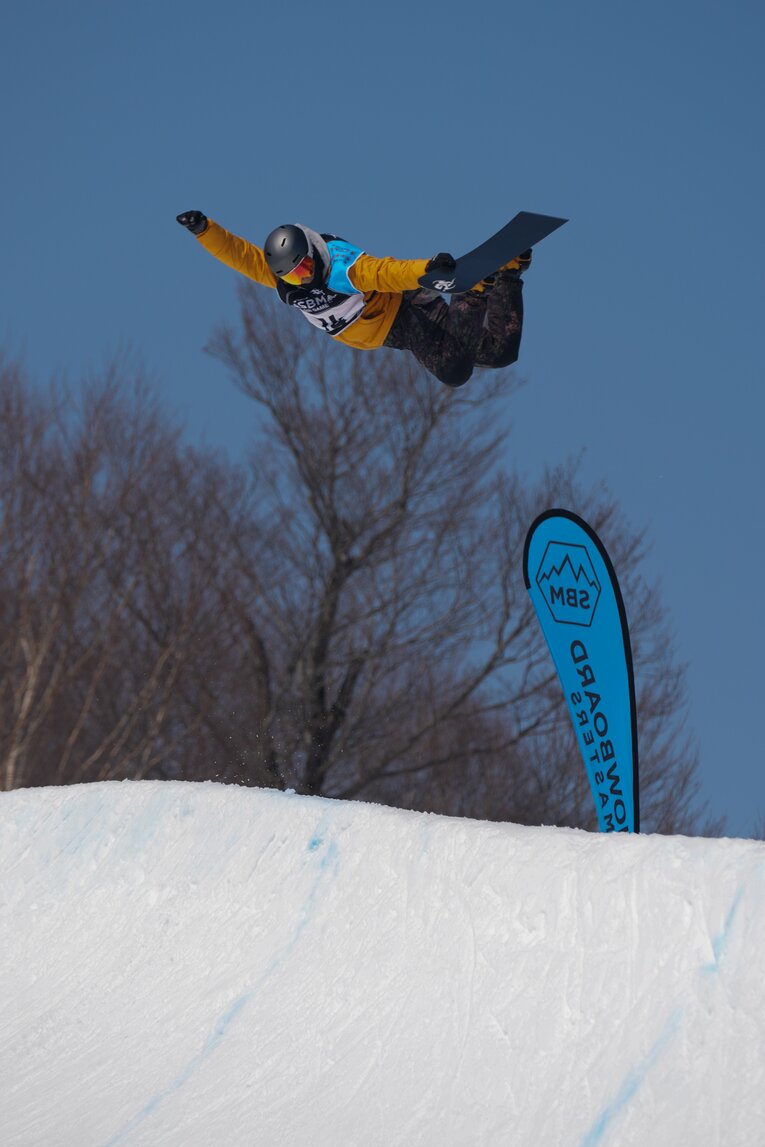 SBMでも自らのスタイルを貫いた杉本志功　©︎“tochi” sato(SBM)