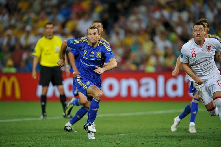 EURO2012でのウクライナ　©Takuya Sugiyama