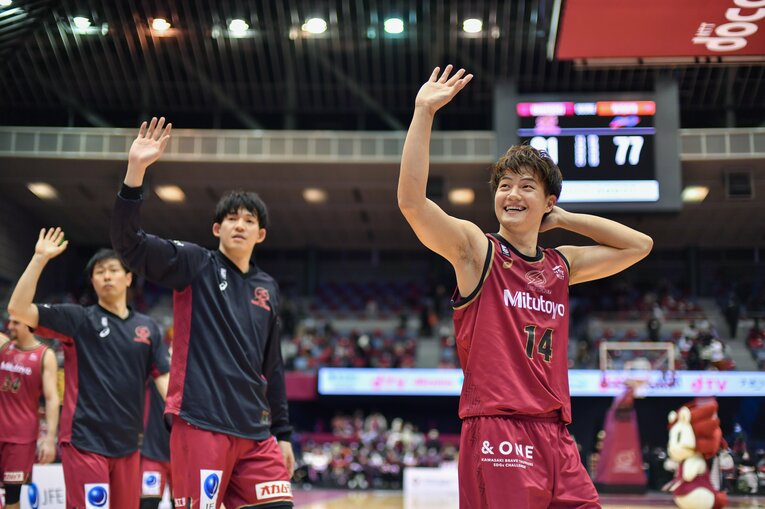 辻直人　©KAWASAKI BRAVE THUNDERS