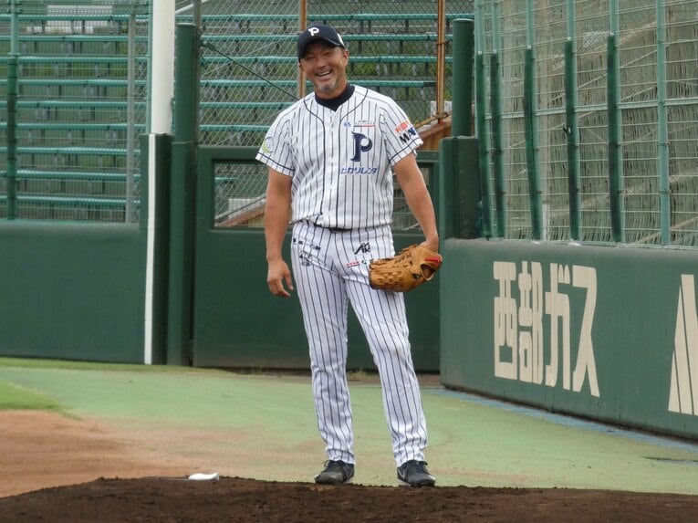 8月7日の「現役復帰戦」　©Kotaro Tajiri