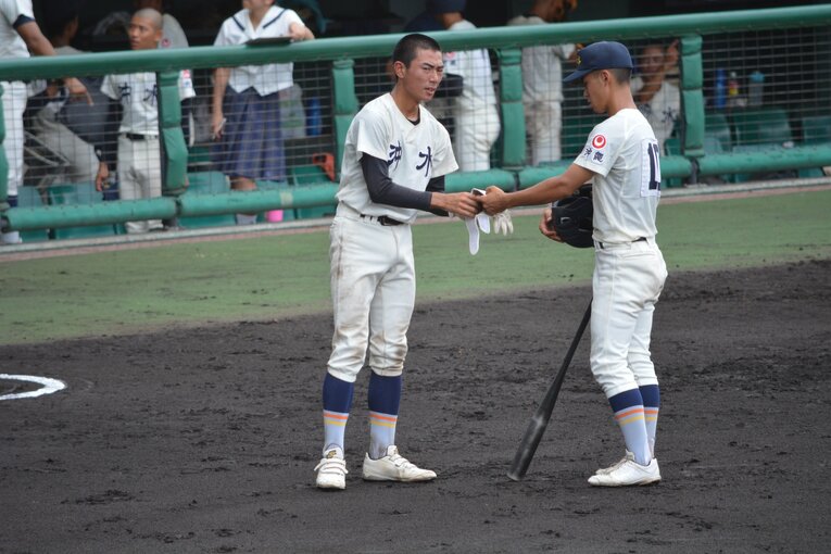 2025年夏の沖縄県大会3回戦。沖縄水産対興南　©Takarin Matsunaga