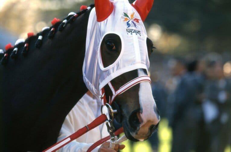 97年ジャパンC、エアグルーヴ　©Tomohiko Hayashi