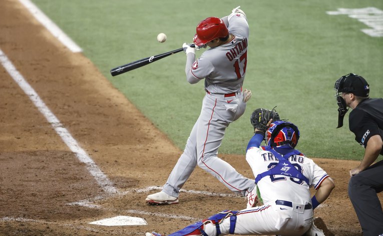 5日、レンジャーズ戦にて