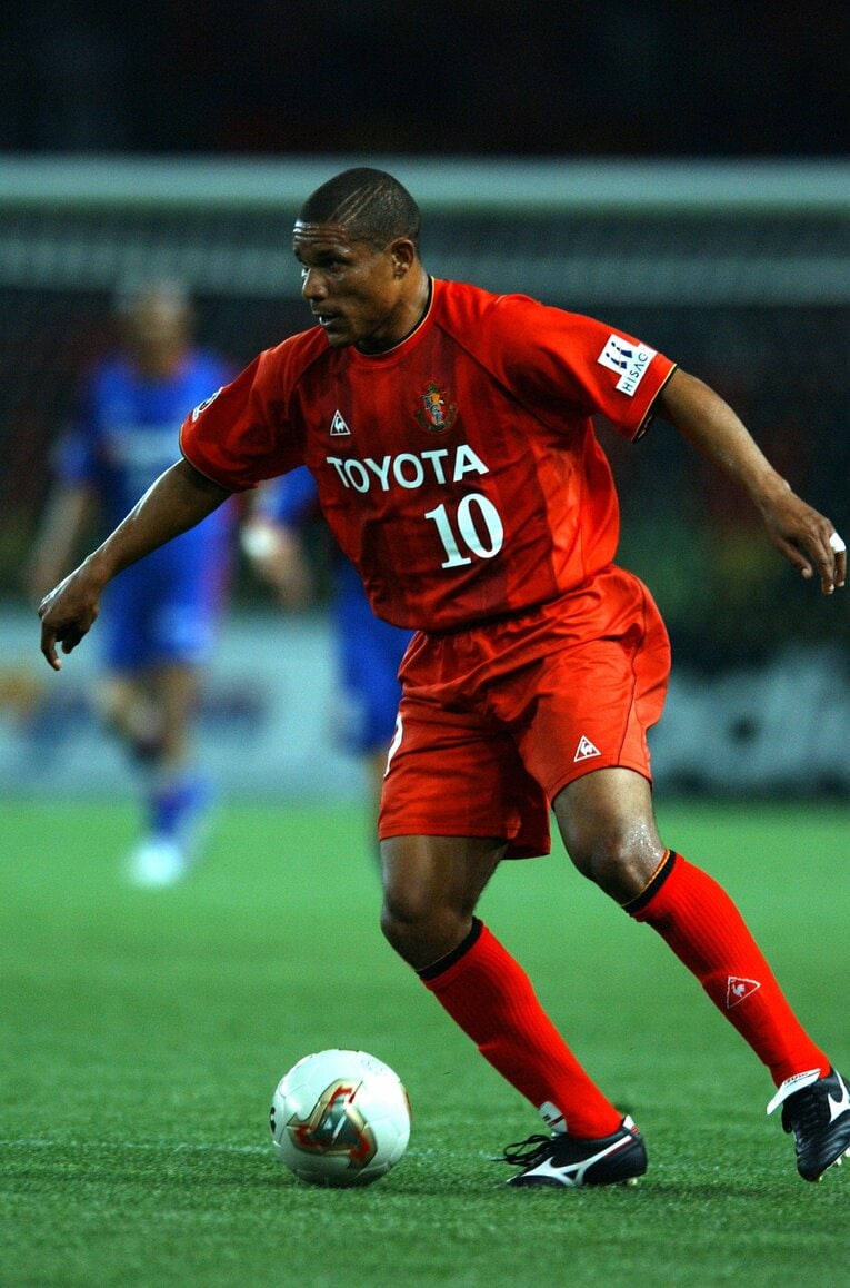 名古屋（2000～05年）、広島（06～07年）、大分（08～09年）で活躍したウェズレイも稲川氏が仲介を務めた選手だ　©Getty Images