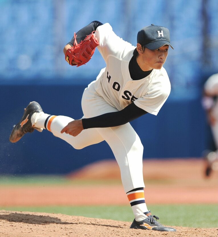 2012年、法政大時代　©JIJI PRESS