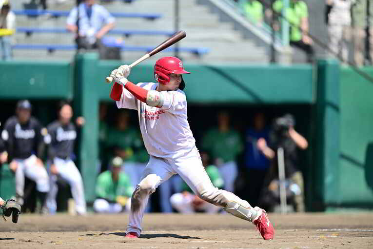 室蘭から都市対抗出場を目指す佐々木　写真は室蘭シャークス提供