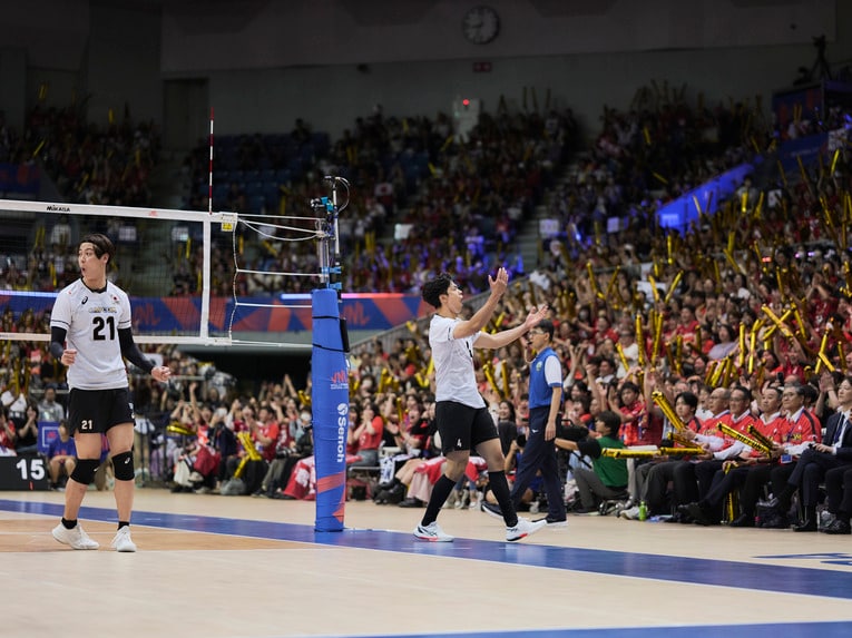 バレーボールネーションズリーグ　©︎Yuki Suenaga