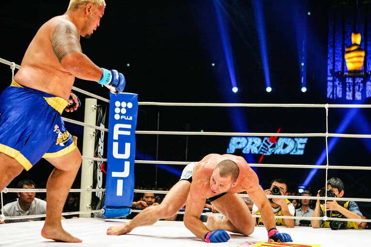 マーク・ハントvs.ヴァンダレイ・シウバ　©Susumu Nagao