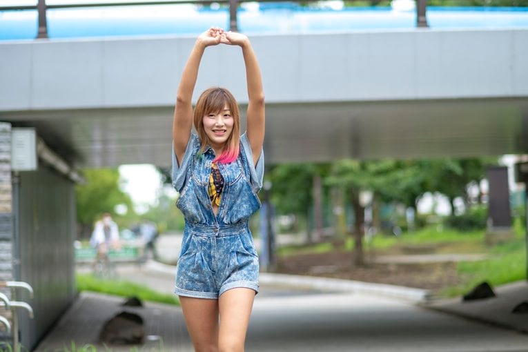 芸能界からプロレスへ 「圧倒的にみんなを幸せに」“傾奇者”ウナギ・サヤカが目指すのは「スターダムのアイコン」《特別グラビア＋インタビュー》(4)