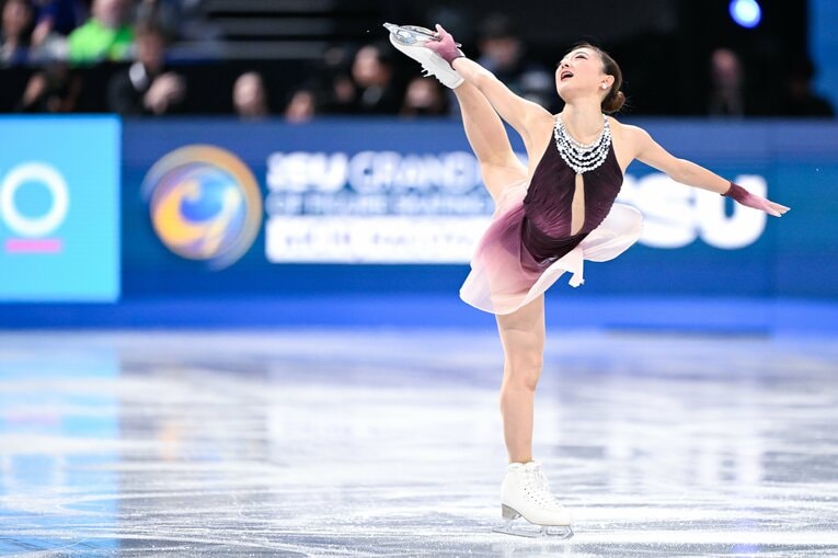 SPから立て直し、安定した演技を見せたフリー【スワイプするとそのほかの写真もご覧になれます】　©Asami Enomoto