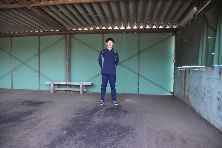 11月5日取材時の西武ドラ1・隅田知一郎　©Takahiro Kikuchi