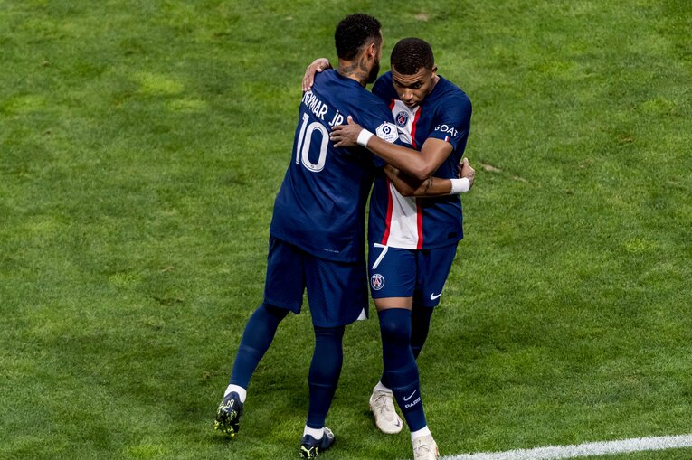 エムバペとの関係性は今後も注目を集めそうだ　©Kiichi Matsumoto