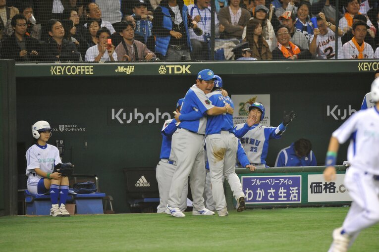 西武コーチ時代　©BUNGEISHUNJU