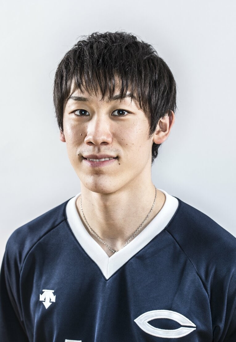 中央大学時代の石川祐希（2015年）©Takuya Sugiyama