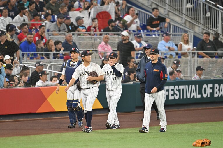 WBC決勝時　©Naoya Sanuki