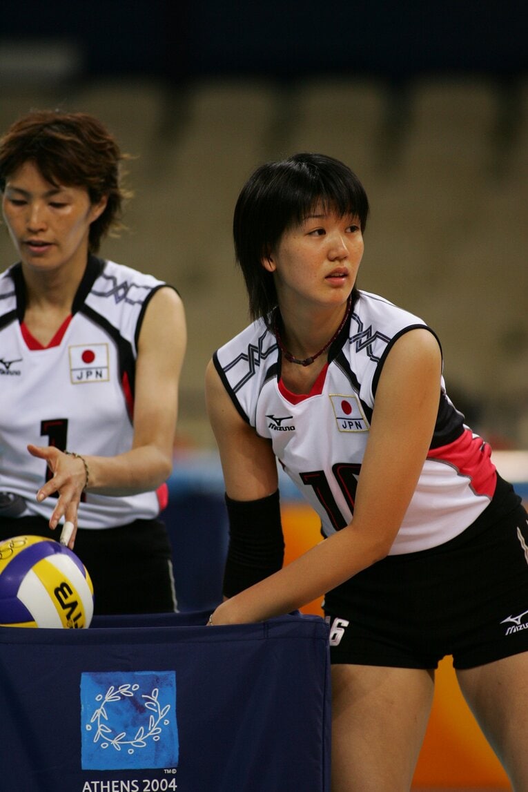 2004年アテネ五輪　©︎Takuya Sugiyama/JMPA