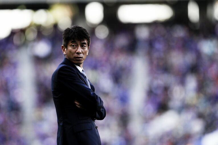 アビスパ福岡時代の井原正巳監督（2016年）©︎Kiichi Matsumoto