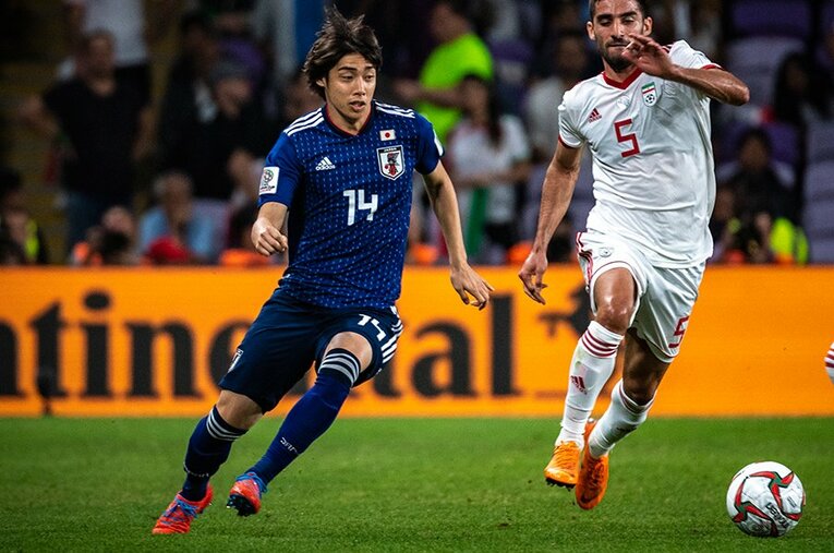 伊東純也 ／ photograph by Takuya Sugiyama