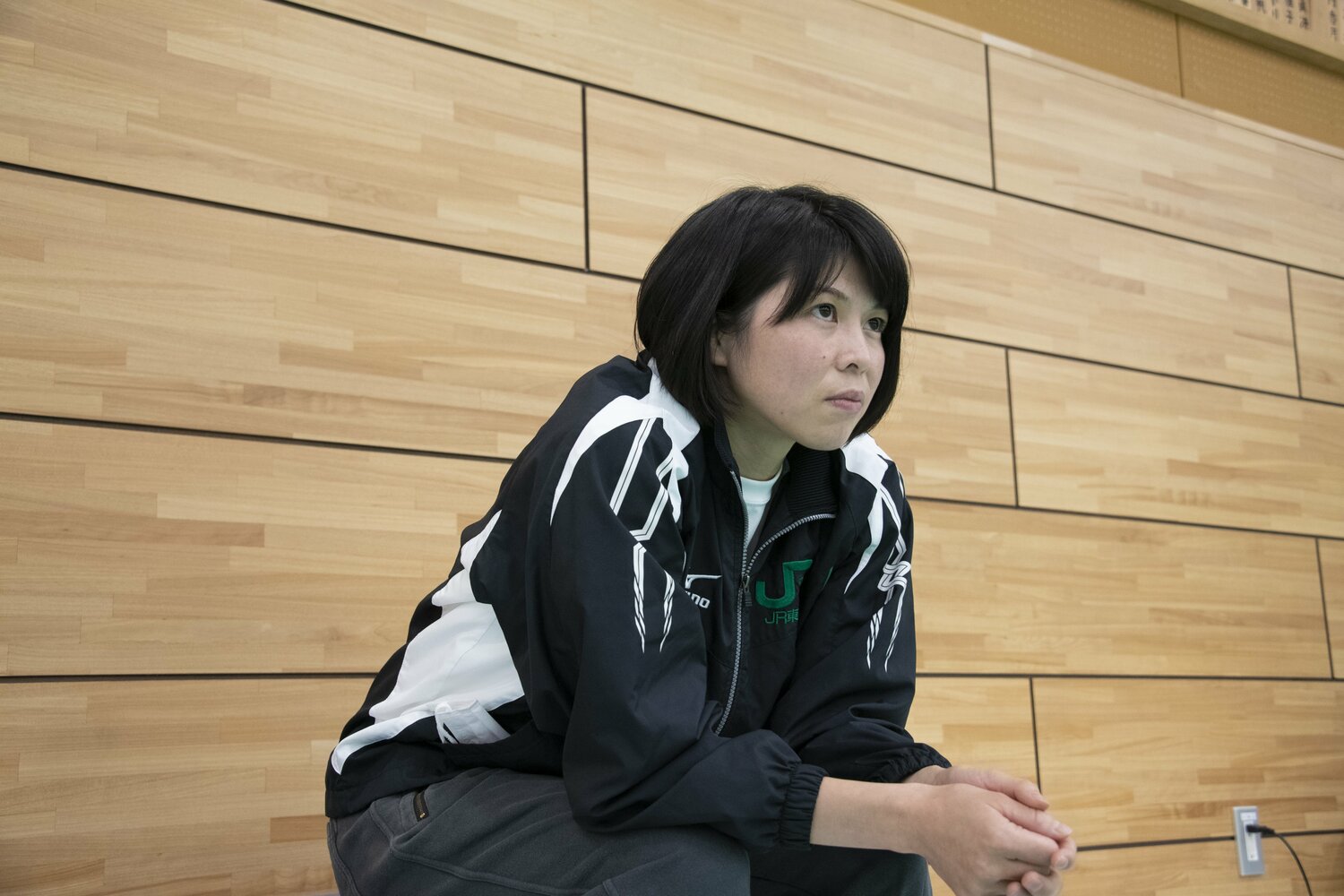 東京五輪を終え、すでに次の目標を見据えている福見コーチ　©Shino Seki