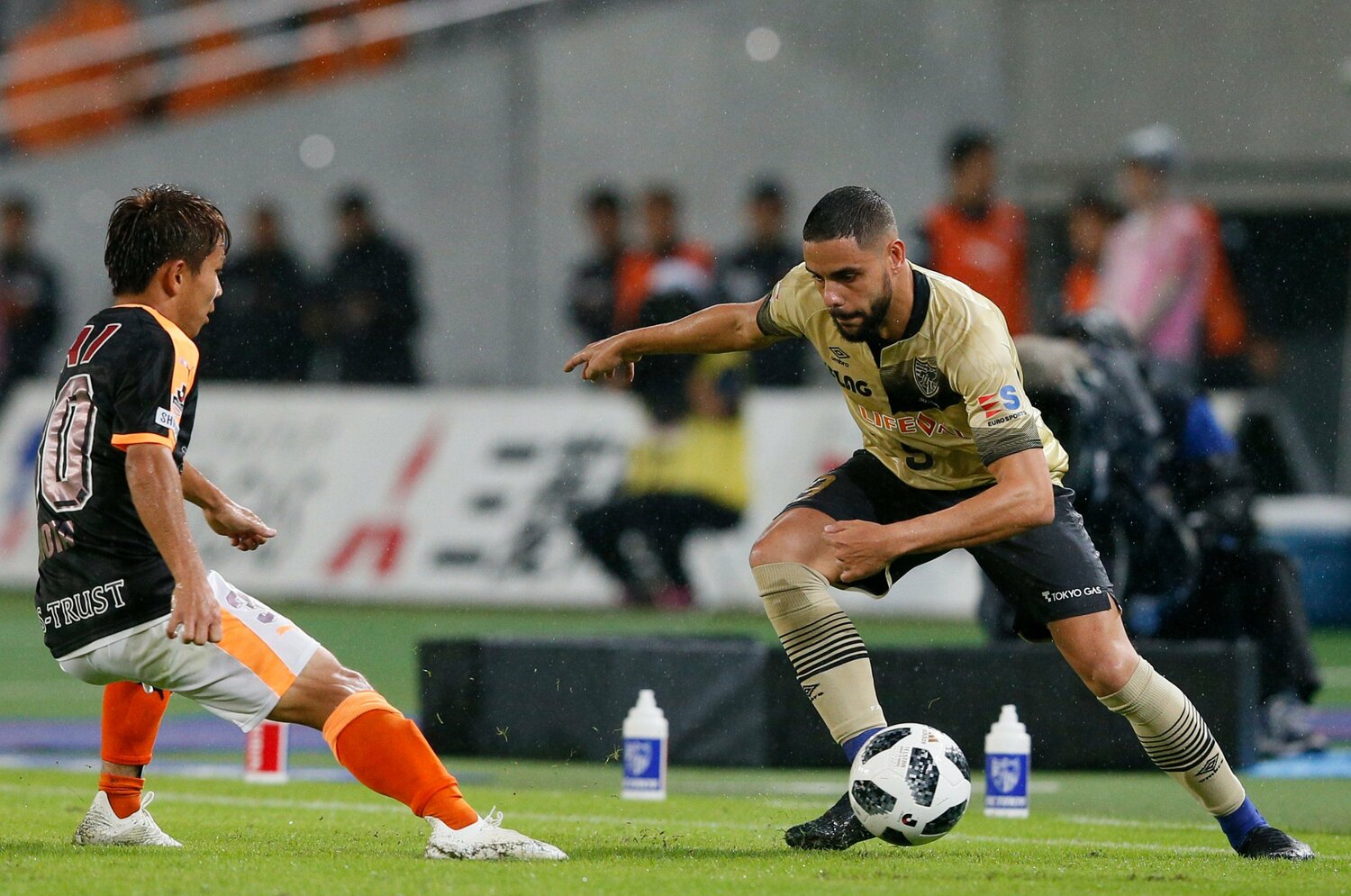 2018年、FC東京加入1年目のディエゴ　©Shigeki Yamamoto