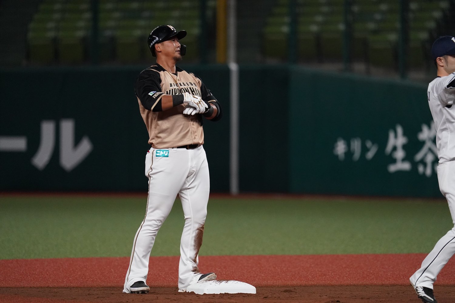 日本ハム時代の中田翔　©️Hideki Sugiyama